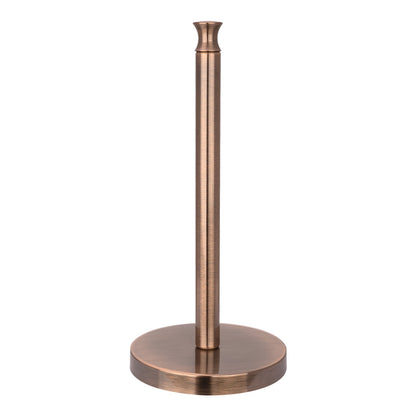 Copper Paper Towel Holder Roll Dispenser Stand for Kitchen Countertop & Dining Room Table - AK79303-C