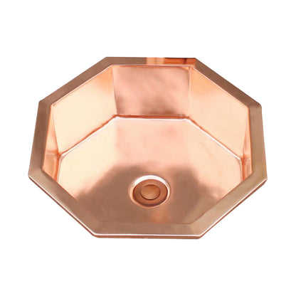Akicon Custom Drop-in Copper Bathroom Sink - AKS208-C