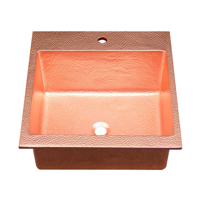 Akicon Single Bowl Drop-In Copper Sink -AKS511-C
