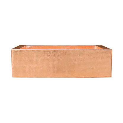 Akicon Single Bowl Farmhouse Apron Copper Kitchen Sink - AKS501-C