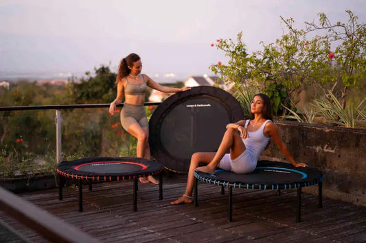 Mini Trampoline Rebounder for Adults - Fitness Trampoline