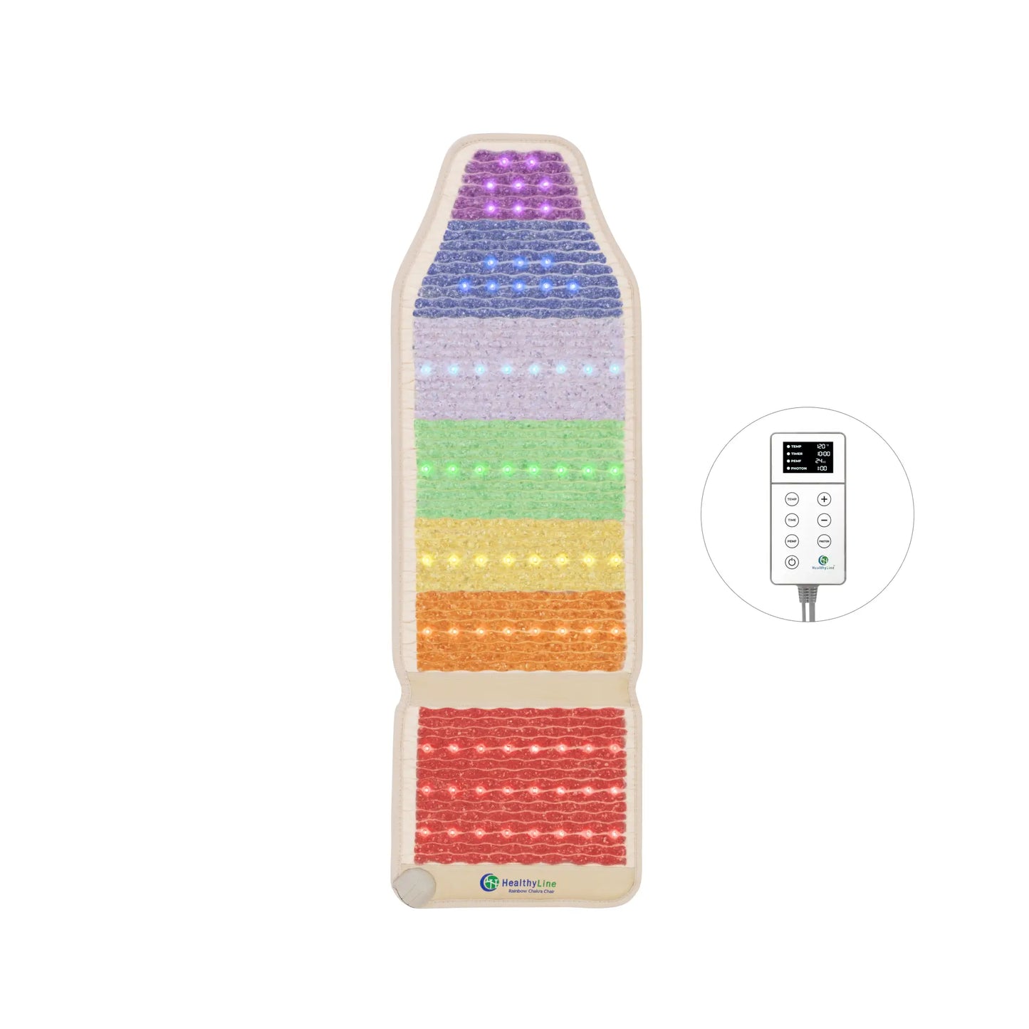 Rainbow Chakra Series | PEMF Far Infrared Heating Mats