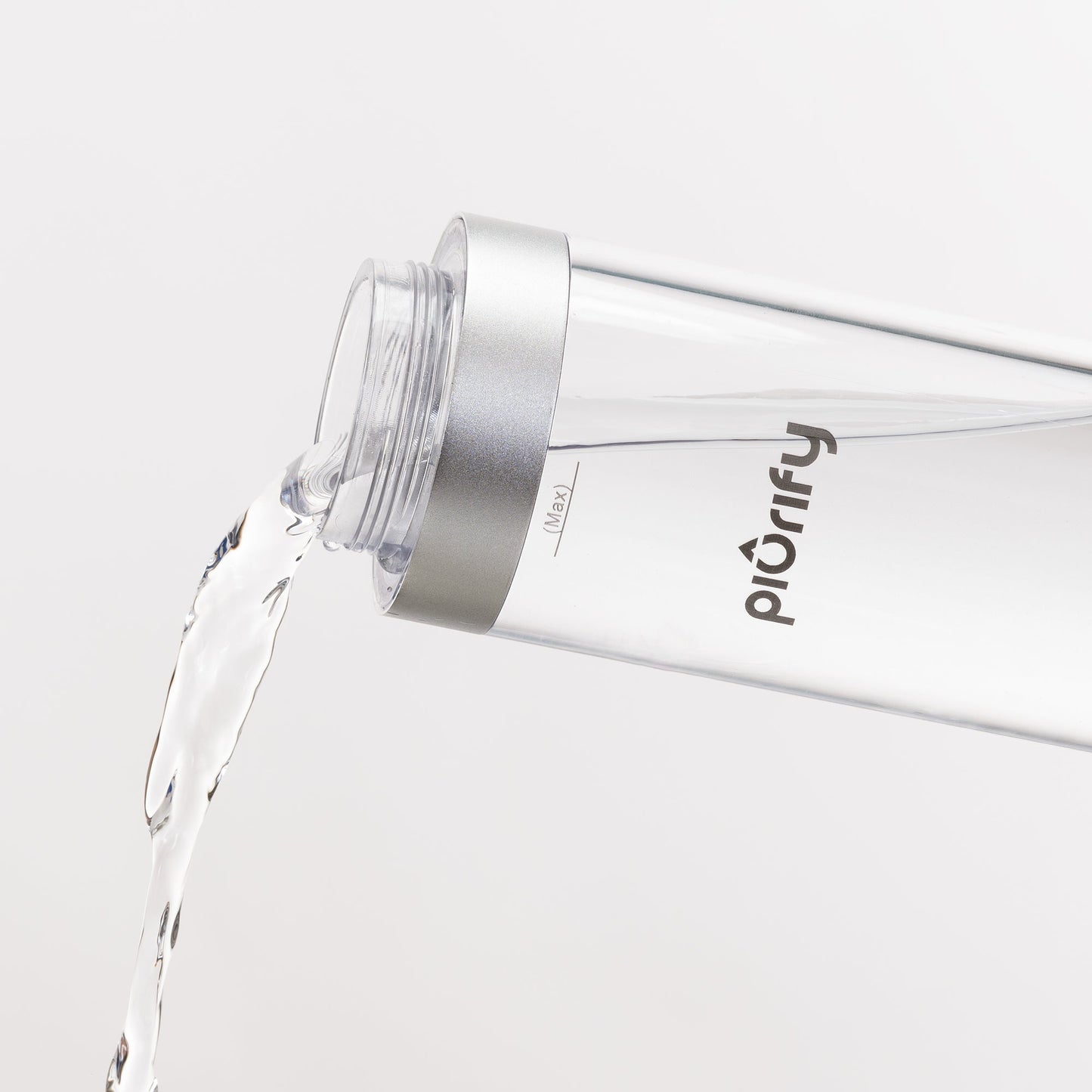 PIURIFY Hydrogenator® Hydrogen Water Bottle - Silver