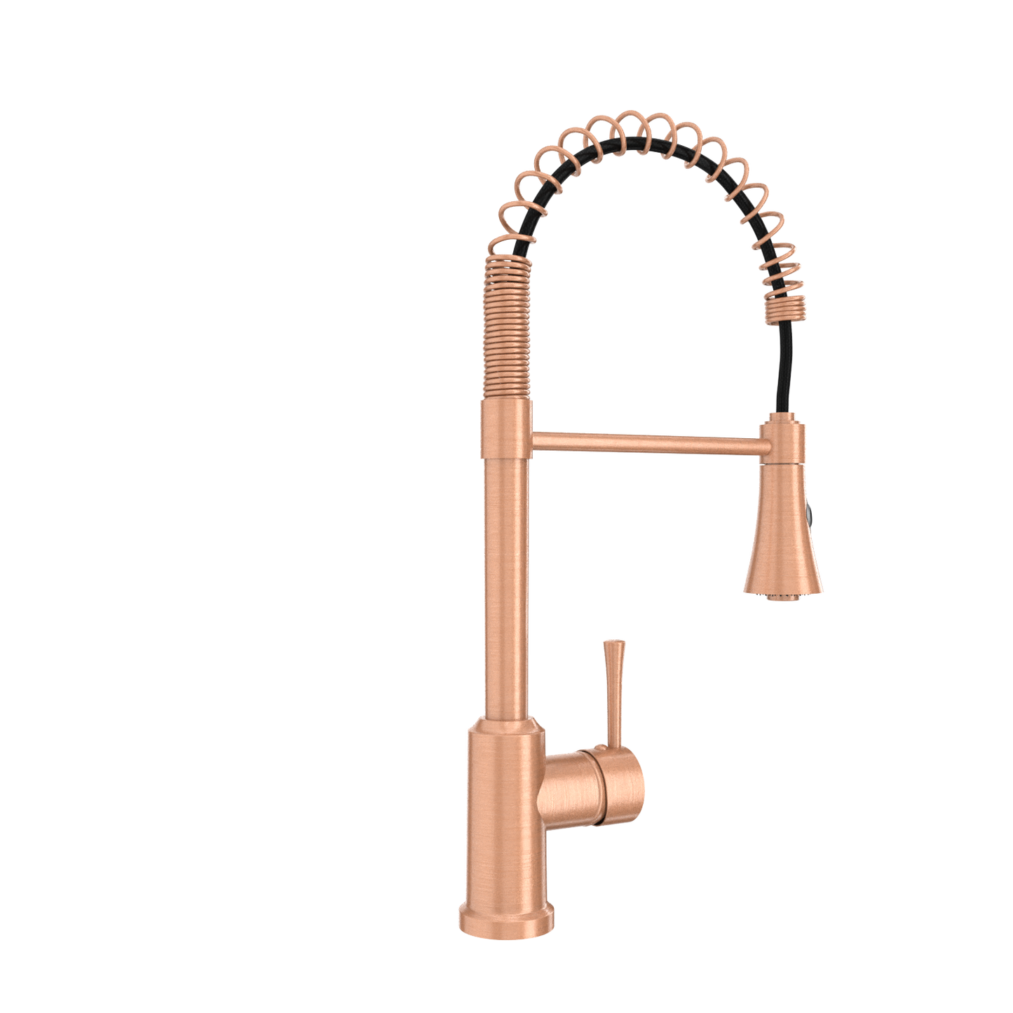 One-Handle Pre-Rinse Spring Copper Kitchen Faucet - AK96566-C