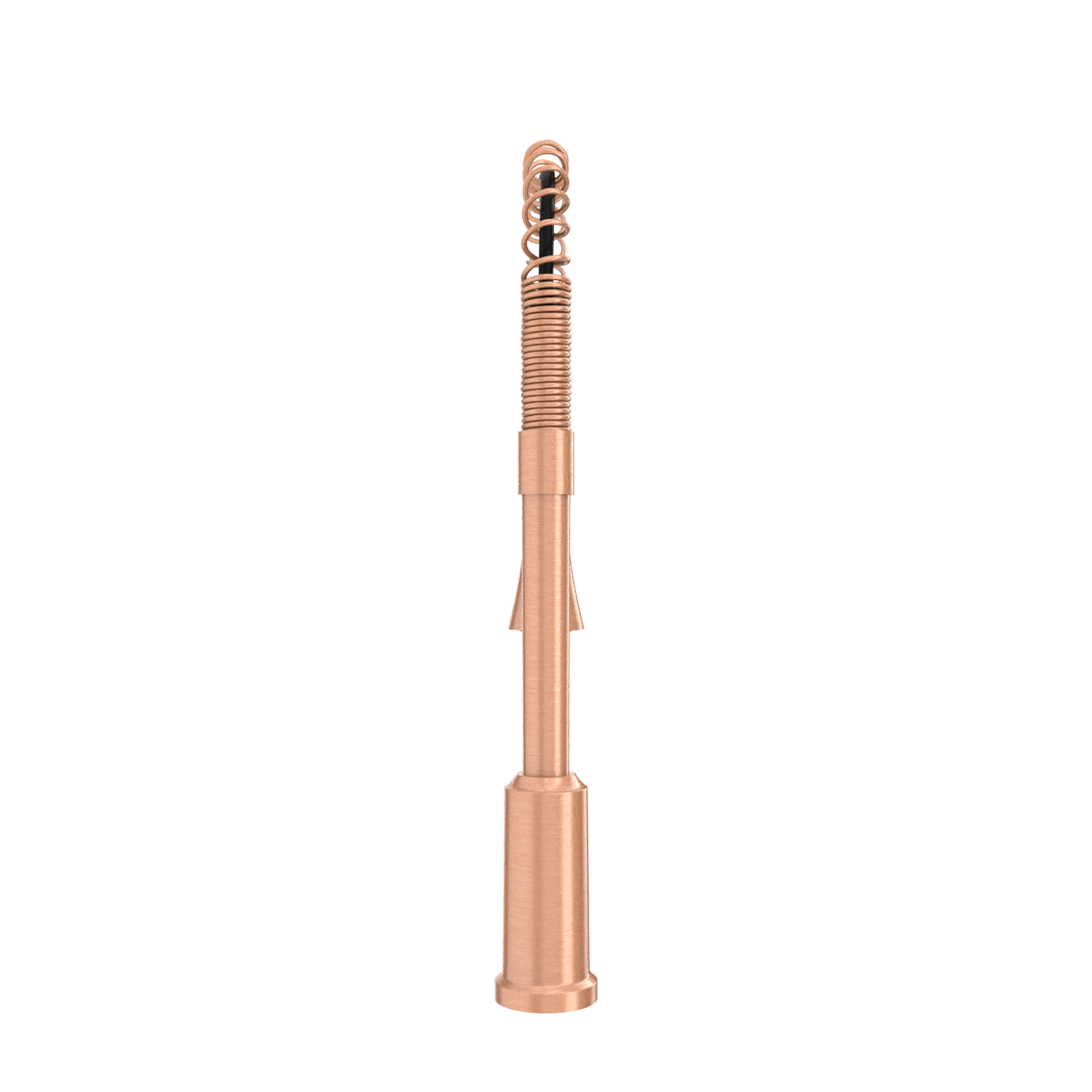 Copper Kitchen Faucet with Soap Dispenser, Single Handle Solid Brass High Arc Pull Down Sprayer Head Kitchen Sink Faucets with Deck Plate