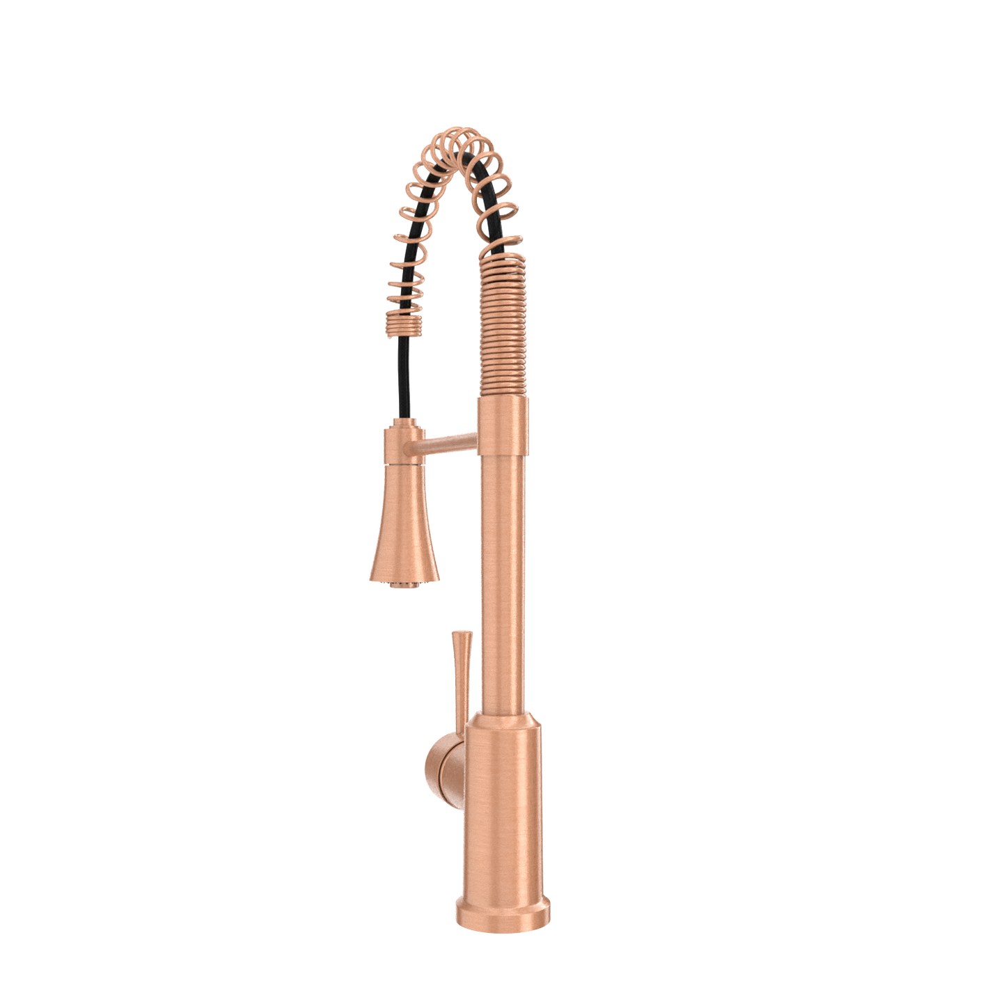 One-Handle Pre-Rinse Spring Copper Kitchen Faucet - AK96566-C