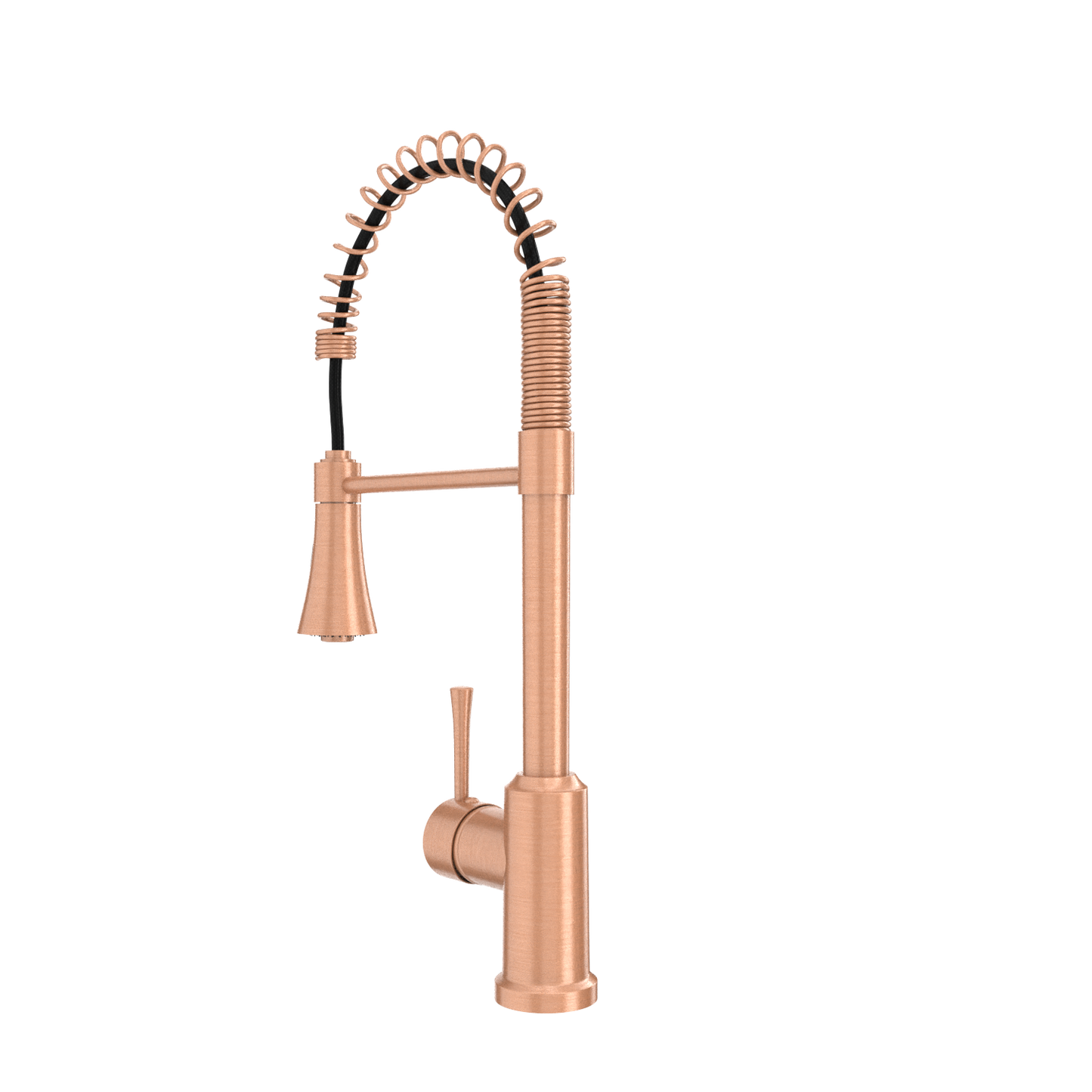One-Handle Pre-Rinse Spring Copper Kitchen Faucet - AK96566-C