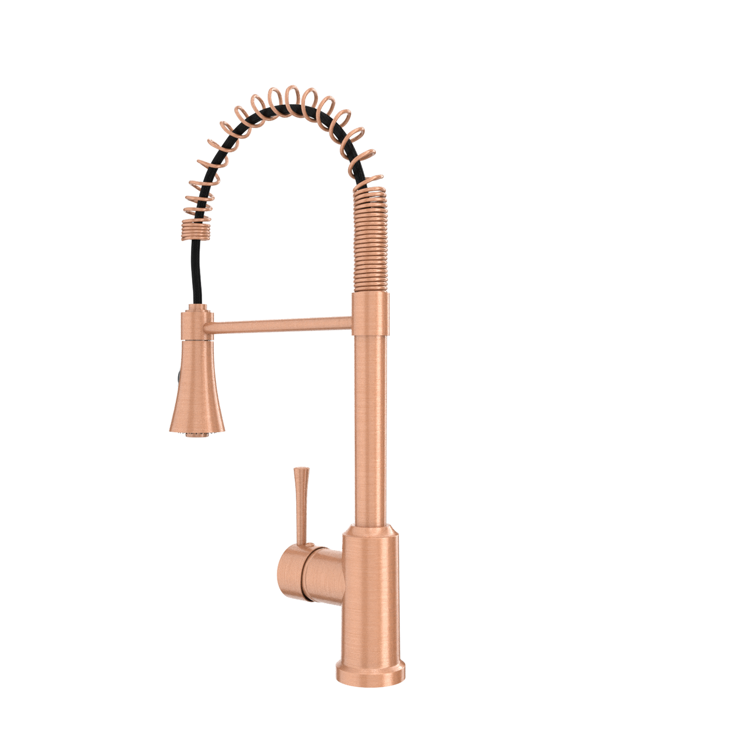 One-Handle Pre-Rinse Spring Copper Kitchen Faucet - AK96566-C