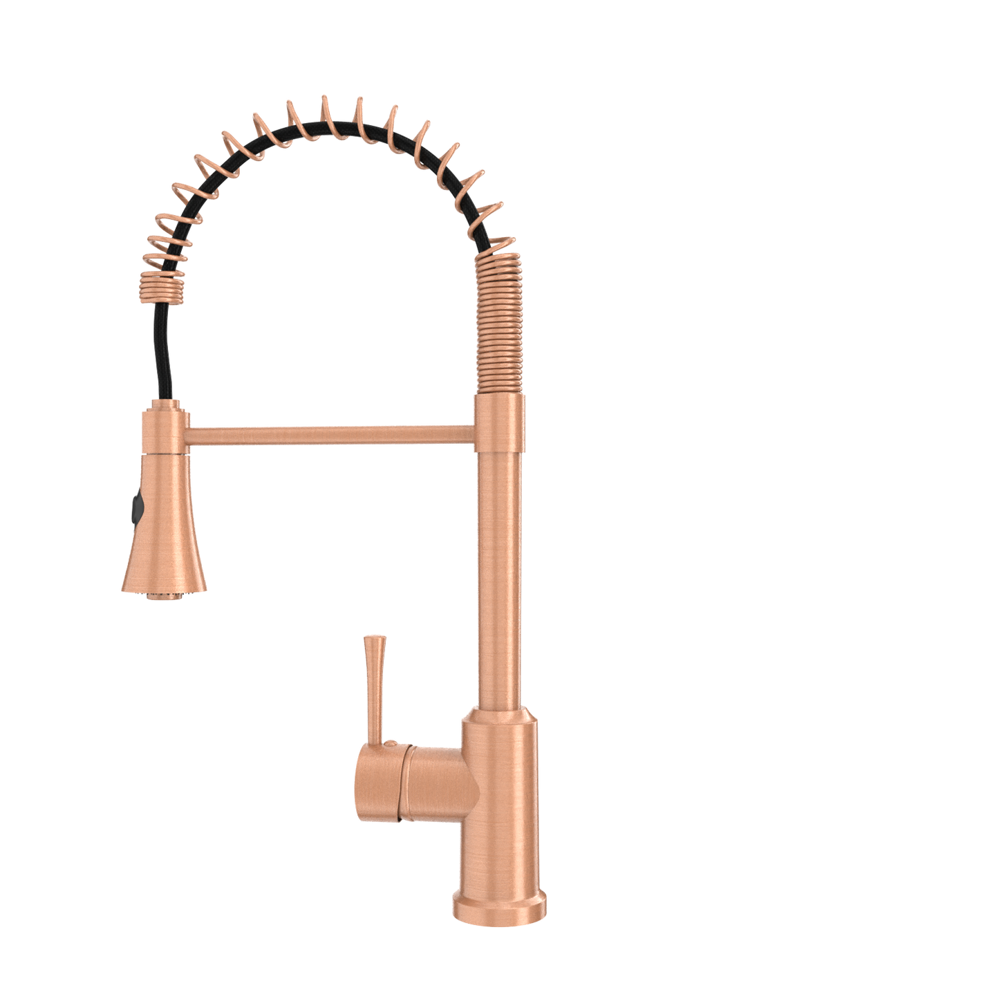 One-Handle Pre-Rinse Spring Copper Kitchen Faucet - AK96566-C