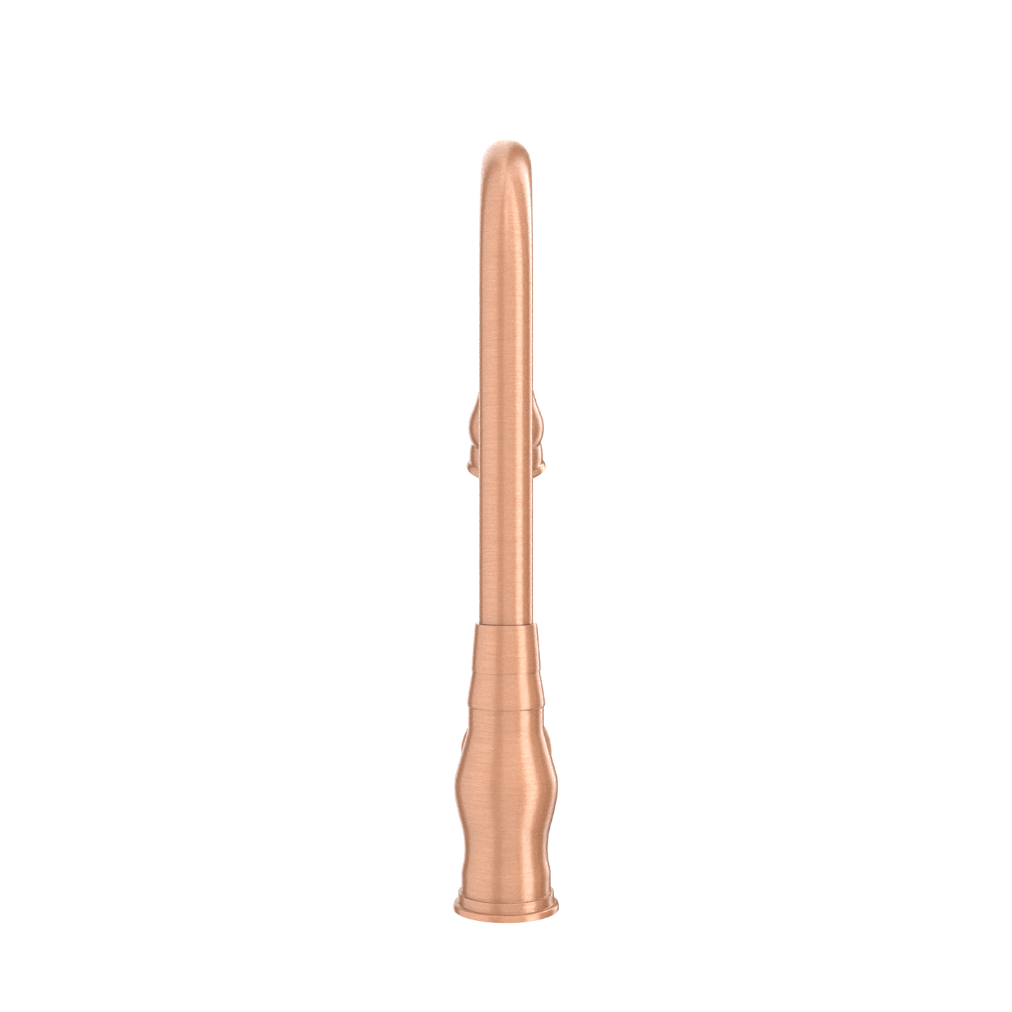 Copper Kitchen Faucet with Soap Dispenser, Single Handle Solid Brass High Arc Pull Down Sprayer Head Kitchen Sink Faucets with Deck Plate