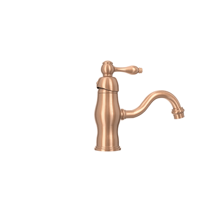 One-Handle Copper Bathroom Sink Faucet - AK40118-C