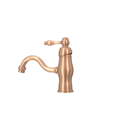 One-Handle Copper Bathroom Sink Faucet - AK40118-C