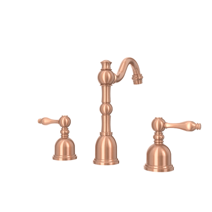 Two-Handle Copper Widespread Bathroom Sink Faucet - AK41518C