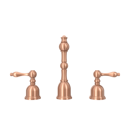 Two-Handle Copper Widespread Bathroom Sink Faucet - AK41518C