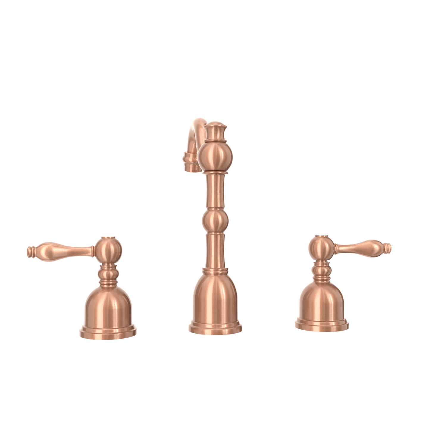 Two-Handle Copper Widespread Bathroom Sink Faucet - AK41518C