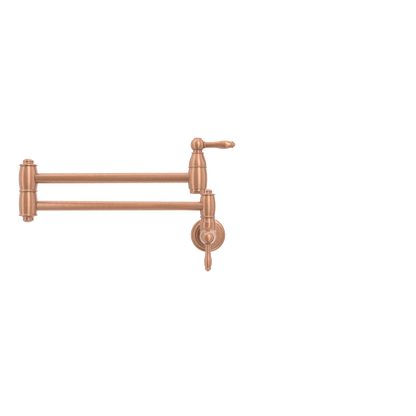 Copper Pot Filler Kitchen Faucet Wall-Mounted - AK98288C