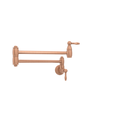 Copper Pot Filler Kitchen Faucet Wall-Mounted - AK98288C