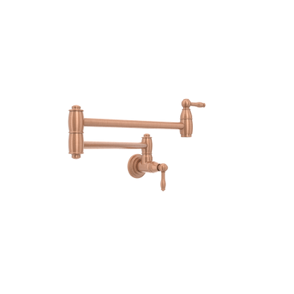 Copper Pot Filler Kitchen Faucet Wall-Mounted - AK98288C
