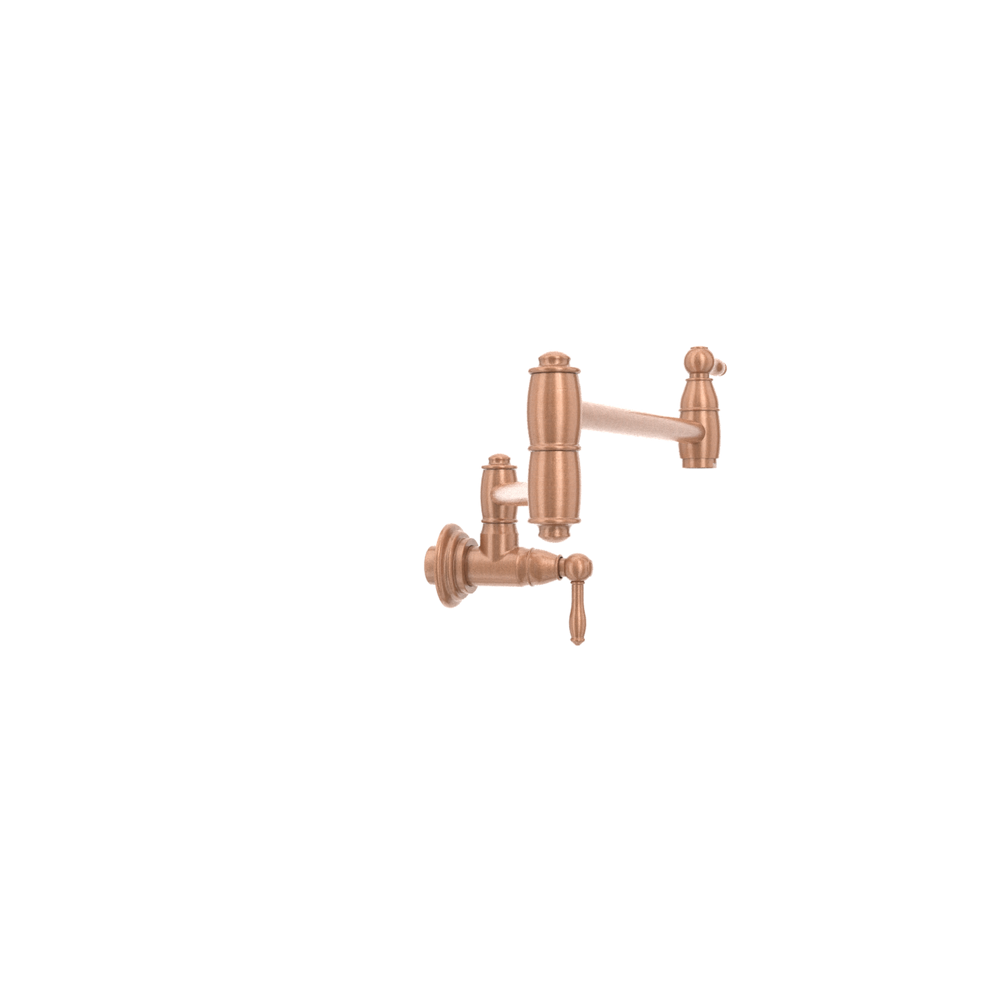 Copper Pot Filler Kitchen Faucet Wall-Mounted - AK98288C