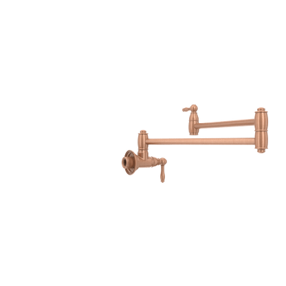 Copper Pot Filler Kitchen Faucet Wall-Mounted - AK98288C