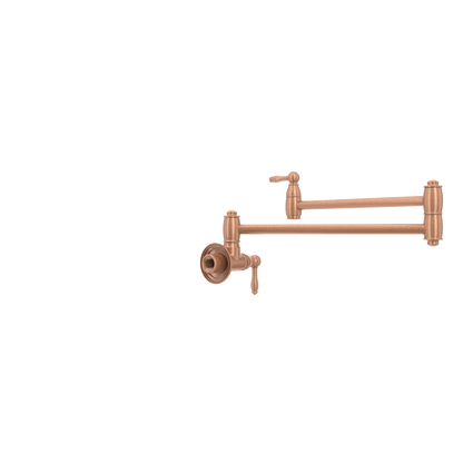 Copper Pot Filler Kitchen Faucet Wall-Mounted - AK98288C