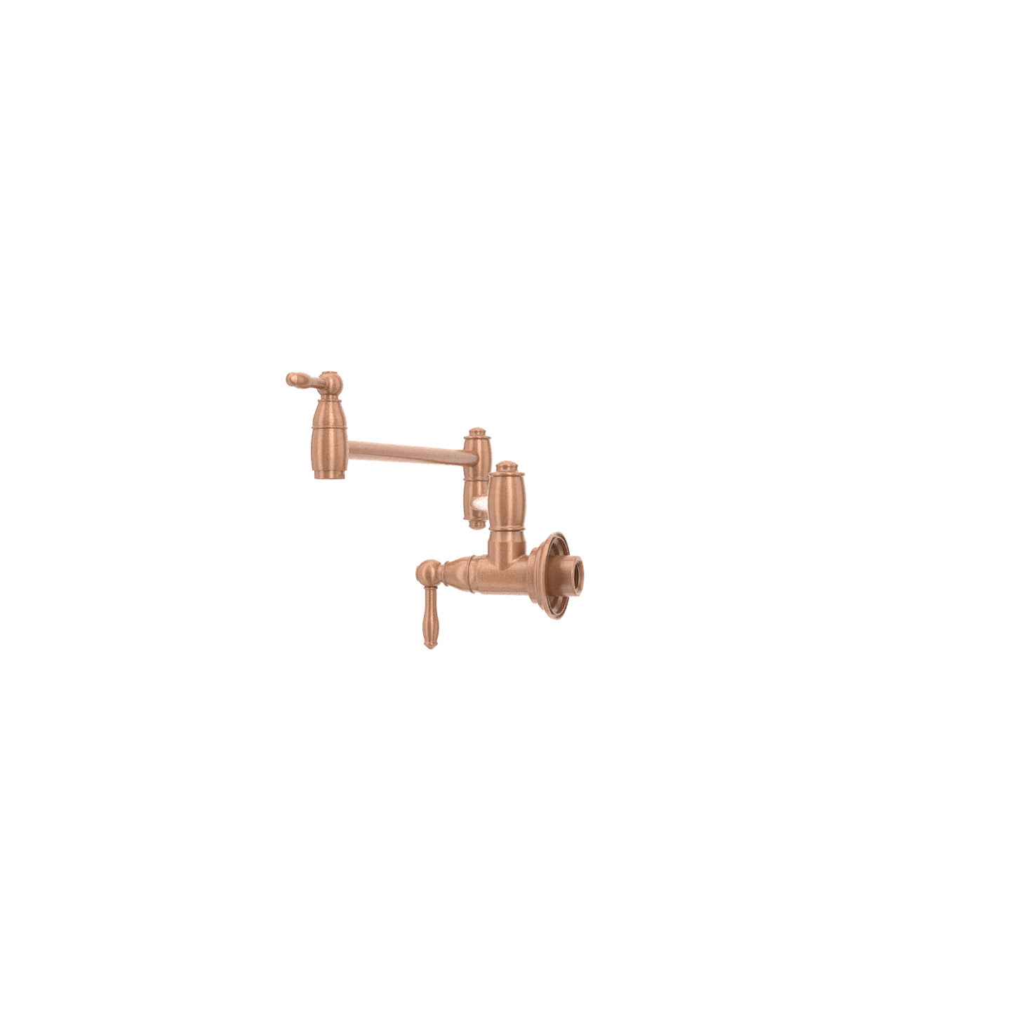 Copper Pot Filler Kitchen Faucet Wall-Mounted - AK98288C