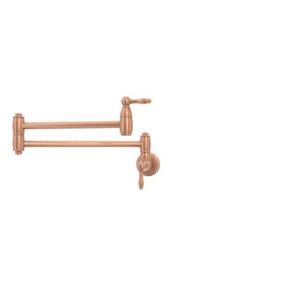Copper Pot Filler Kitchen Faucet Wall-Mounted - AK98288C