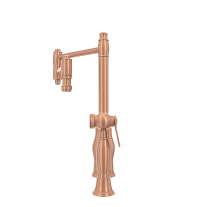 One-Handle Copper Pot Filler Kitchen Faucet with Side Sprayer - AK96918P2