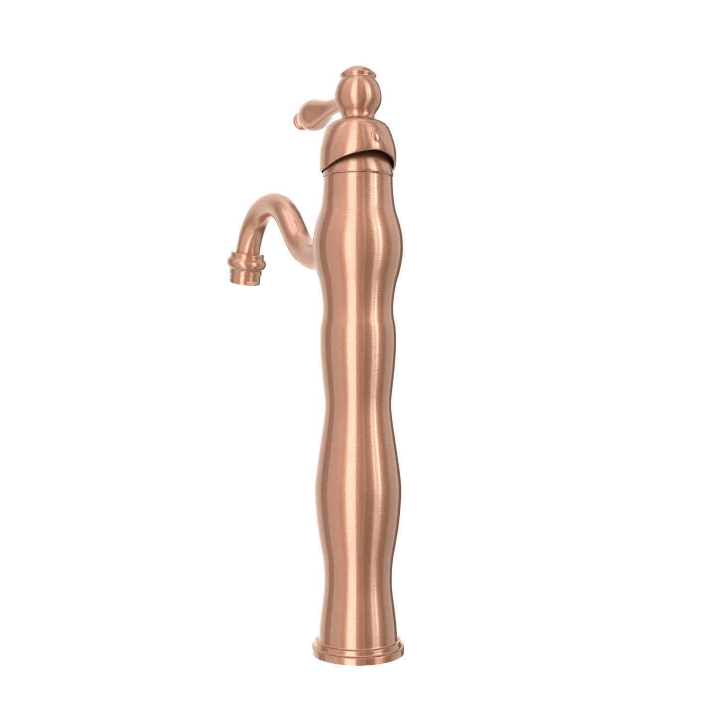 One-Handle Copper Bathroom Vessel Faucet - AK40118A-C