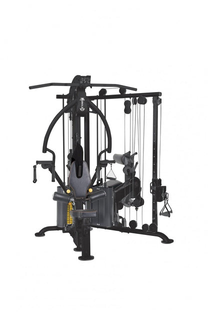 Megatron Corner Gym - Muscle D Fitness - Leg Extension/Leg Curl - Cable Fly - Functional Column - Chest Press - Seated Row - Lat Pulldown
