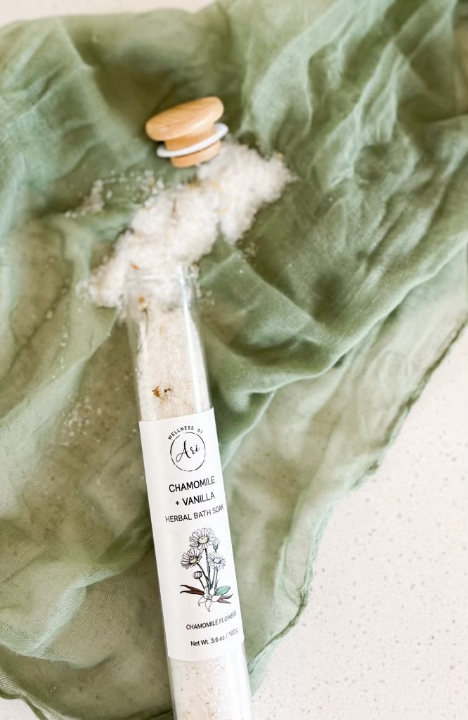 🌿 Botanical Bath Salt Soak – Relaxing Mineral Bath | Multiple Scent Options