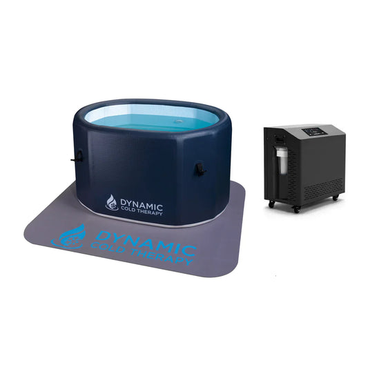Dynamic Cold Therapy Inflatable Oval Cold Plunge with Chiller
