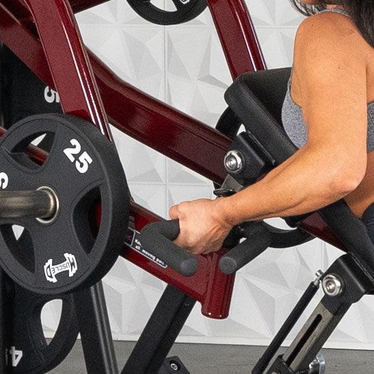 Pro Strength Dynamic Row - Chest Supported - Muscle D Fitness - Premium Adjustable Plate Loaded