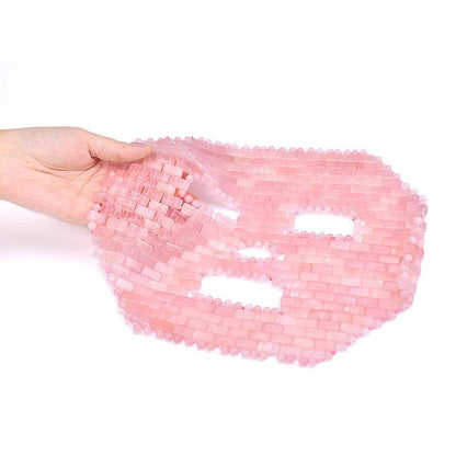 ROSE QUARTZ SELF-LOVE FACE MASK - Handmade