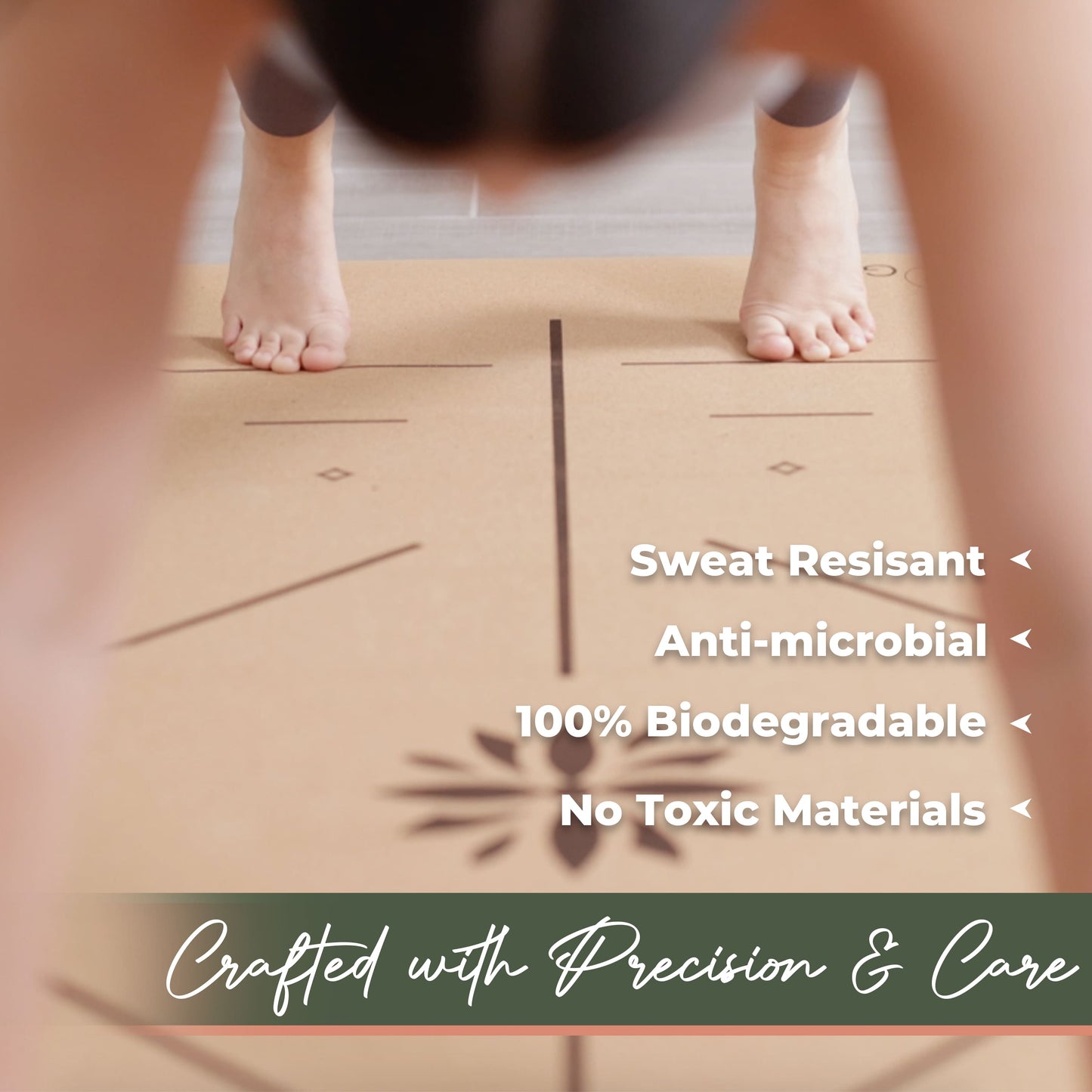 Eco-Friendly Cork Yoga Mat