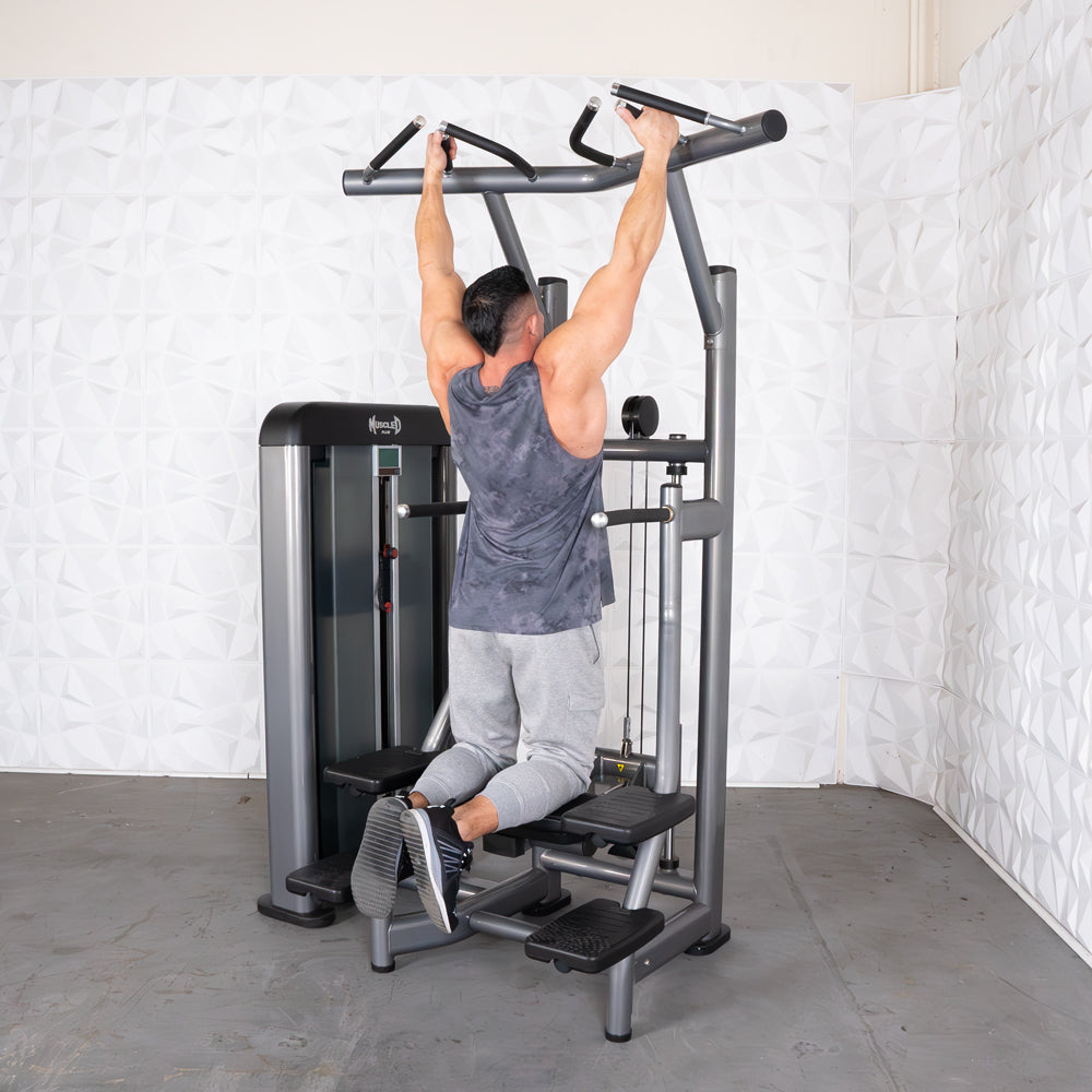 Elite Plus Assisted Chin Dip Machine | Muscle D Fitness