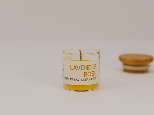 1 oz Mini Beeswax Candle – Choose Your Scent