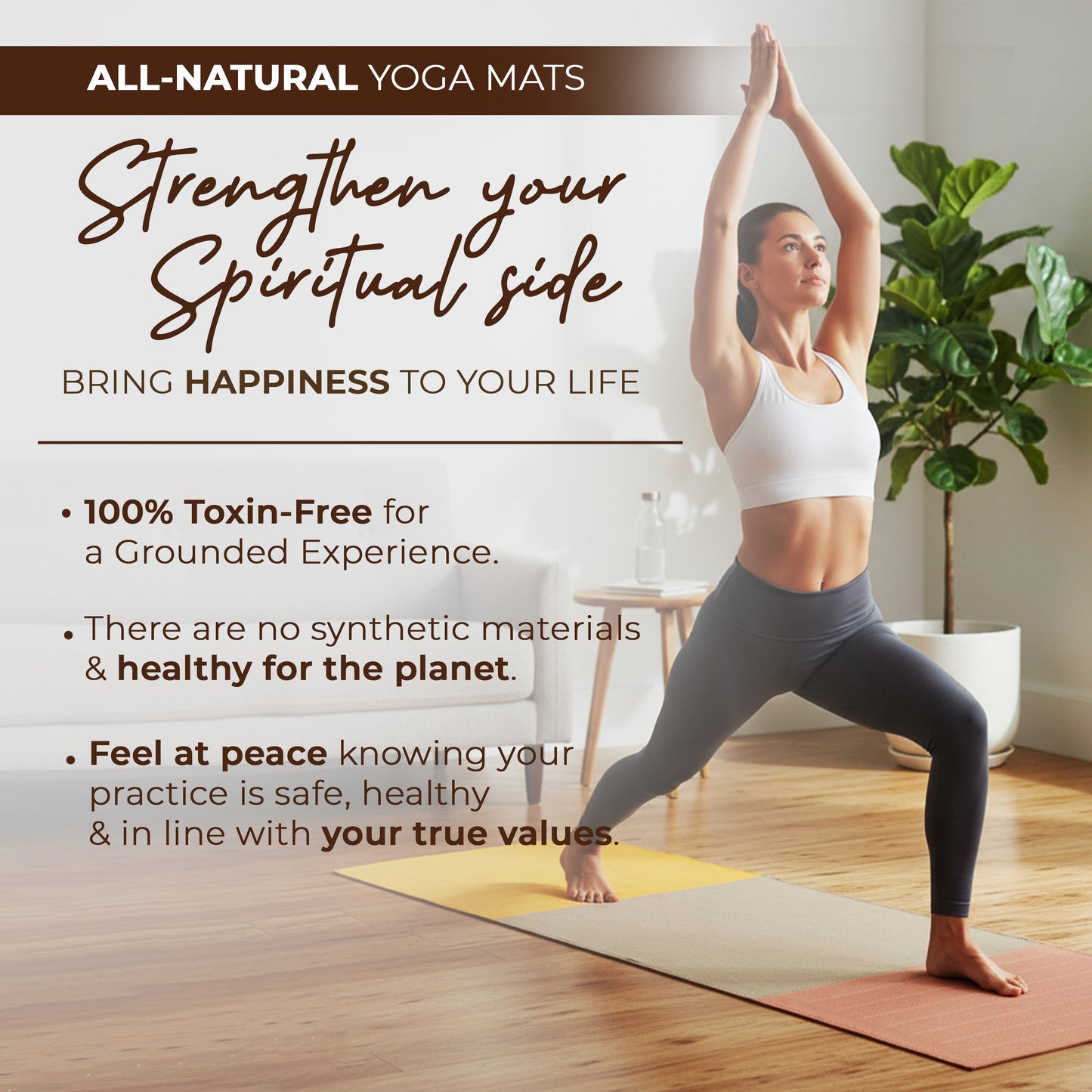 Organic & Eco-Friendly Cotton Yoga Mat