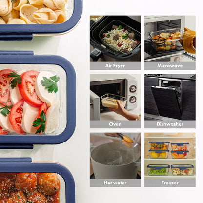 Glace Rectangular Food Storage