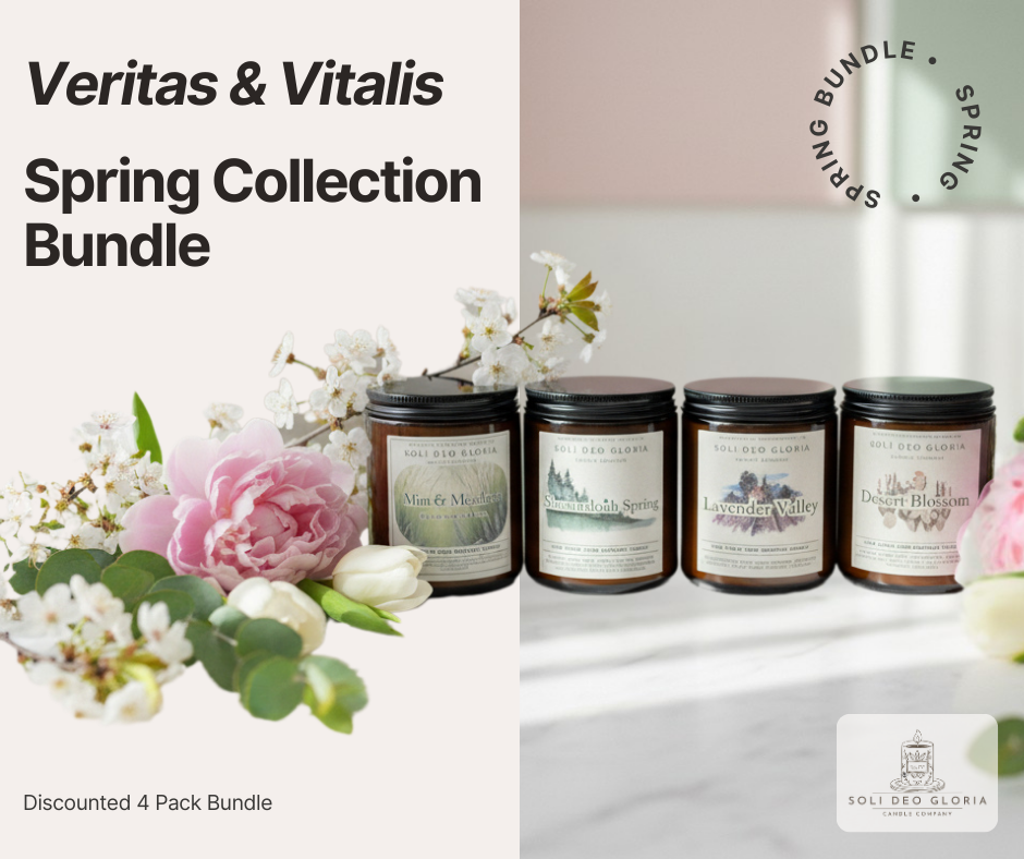 Spring Beeswax Candle Bundle 4 Pack | Non-Toxic Candles