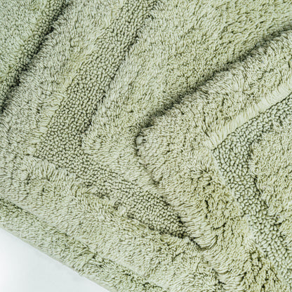 Asheville Organic Cotton Non-Slip Bath Rug