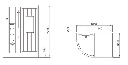 AquaSteam Sauna HS202F8
