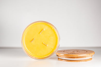 Honey Cinnamon Beeswax Candle |8 oz