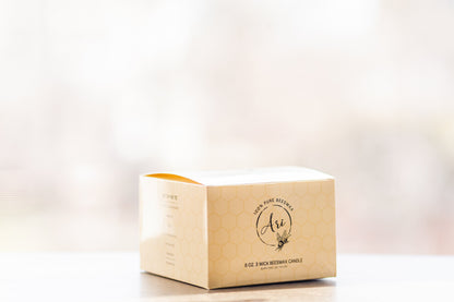 Christmas Tree Beeswax Candle |8 oz
