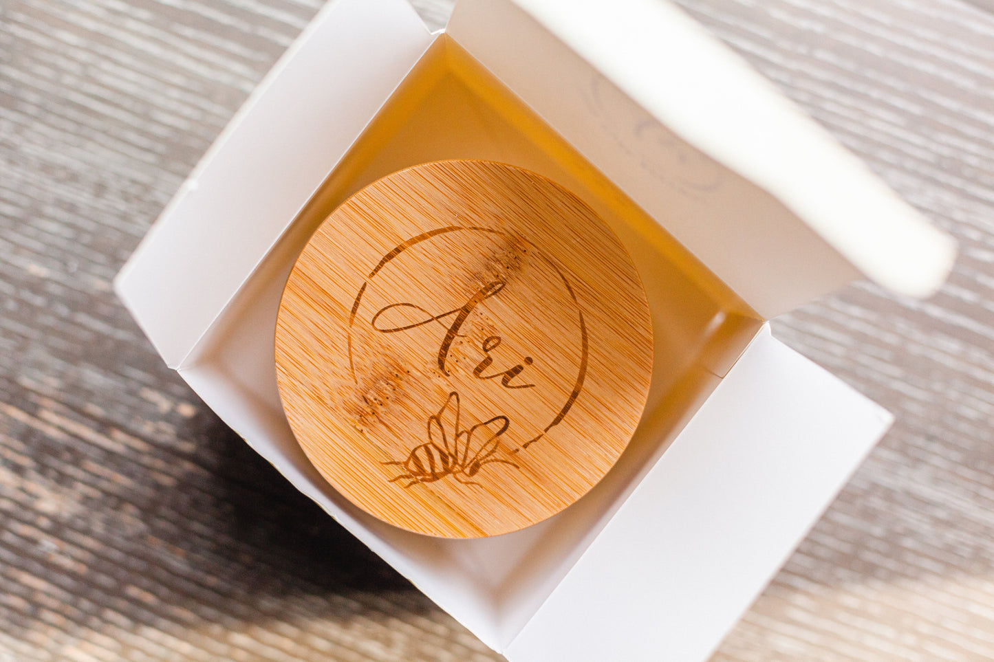 Winter Wonderland Beeswax Candle |8 oz