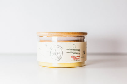 Christmas Morning Beeswax Candle |8 oz
