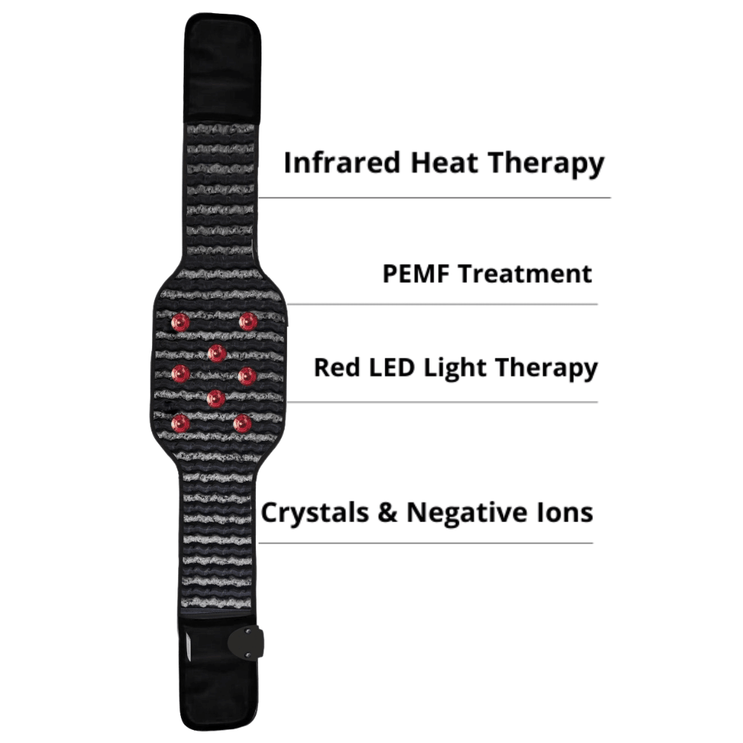 REVA Multifunctional Infrared Heat, PEMF  Belt for Enhanced Wellness and Relaxation