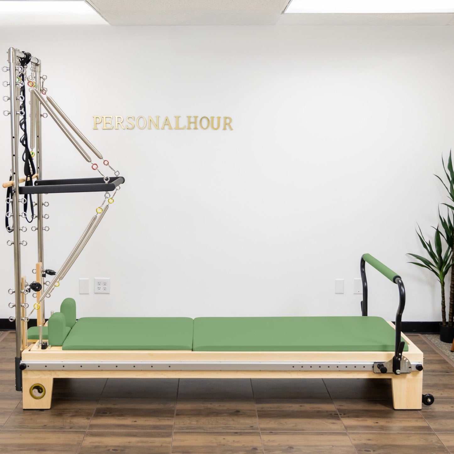 Nano Elite Half Trapeze - Adjustable Studio Pilates Reformer with Tower