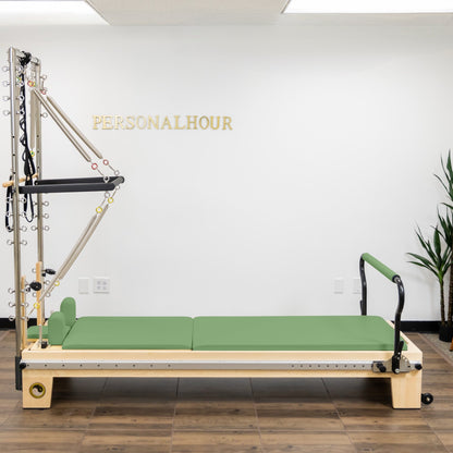 Nano Elite Half Trapeze - Adjustable Studio Pilates Reformer with Tower