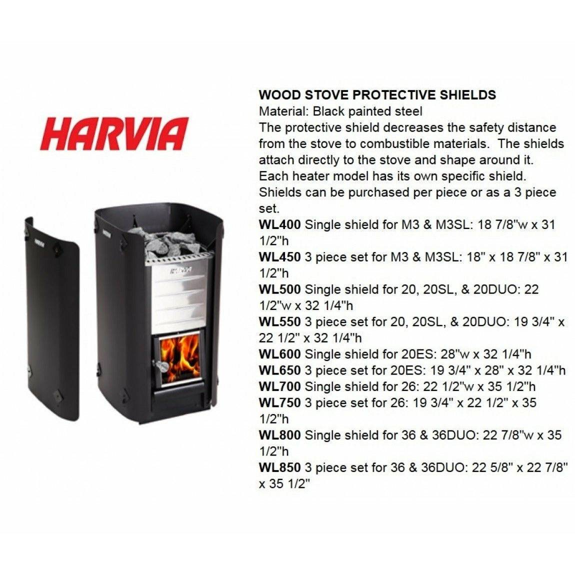 Harvia Linear 16 WK160C Wood Burning Sauna Stove